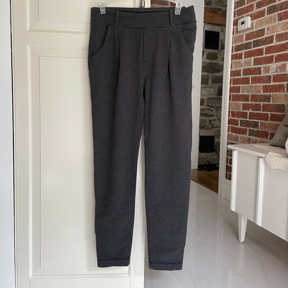 Lululemon, Women pants, trousers, jogger, Heather charcoal gray, SZ4